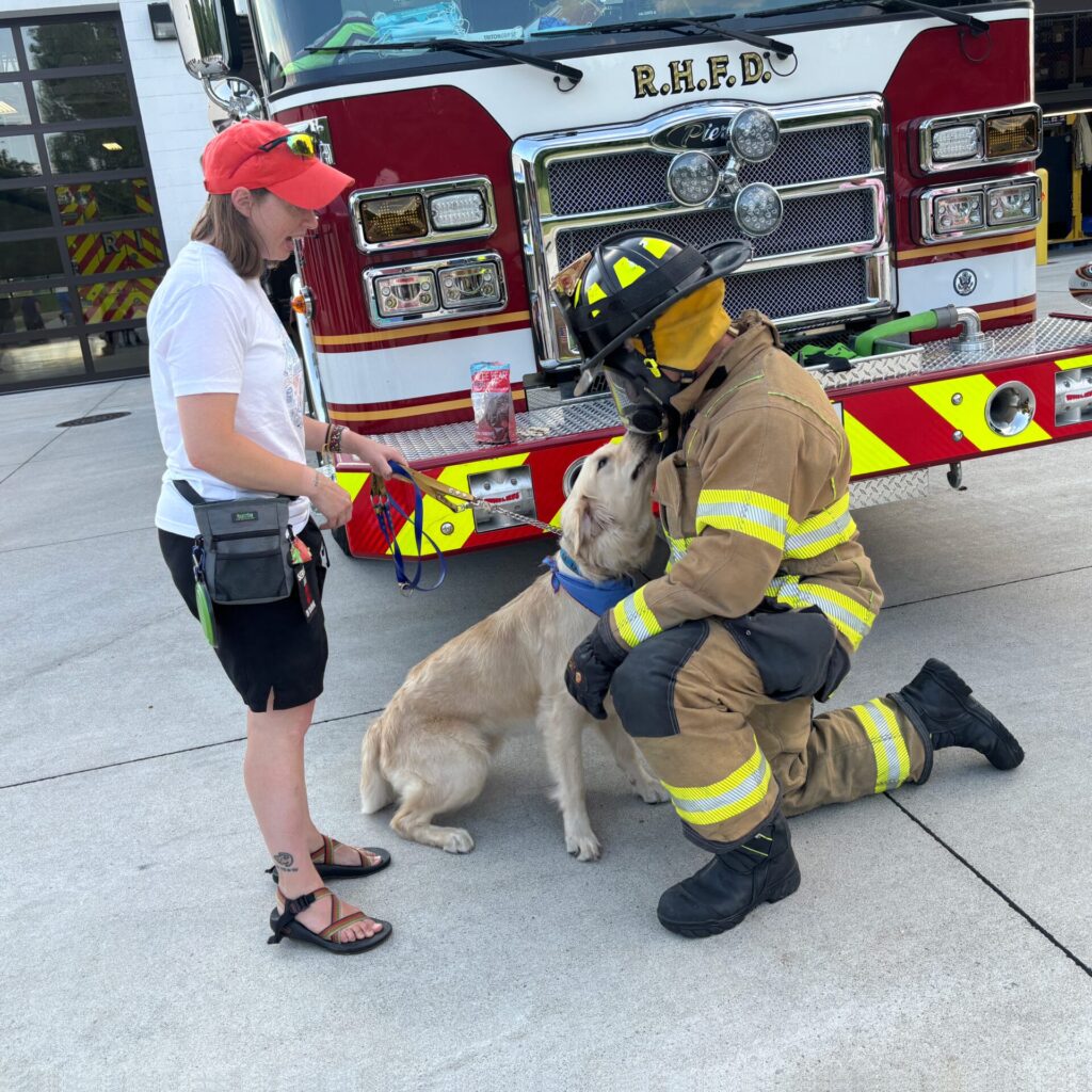 Preparing Leader Dogs for Emergency Environments: Puppy Raising Group Outing