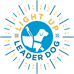 Light Up Leader Dog logo