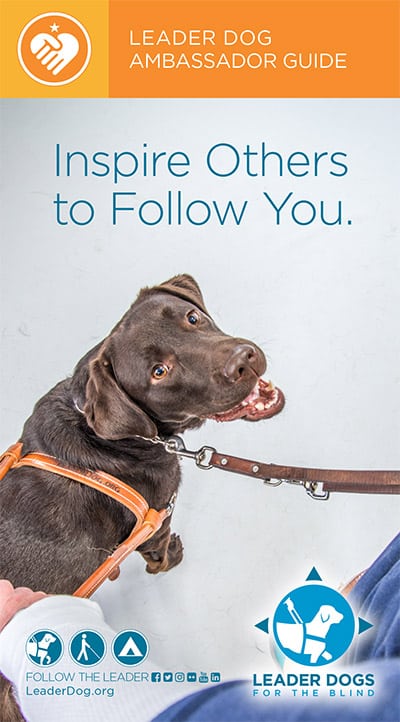 Cover of the Leader Dog Ambassador Book